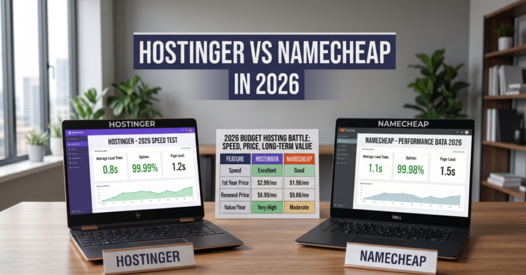 Hostinger vs Namecheap