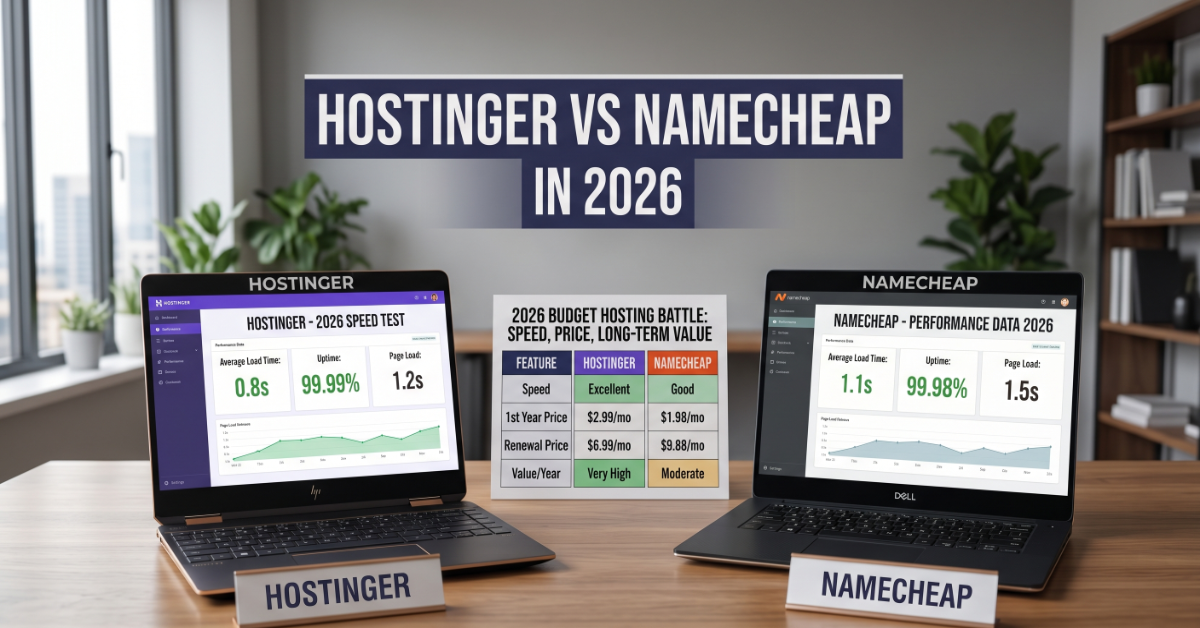 Hostinger vs Namecheap