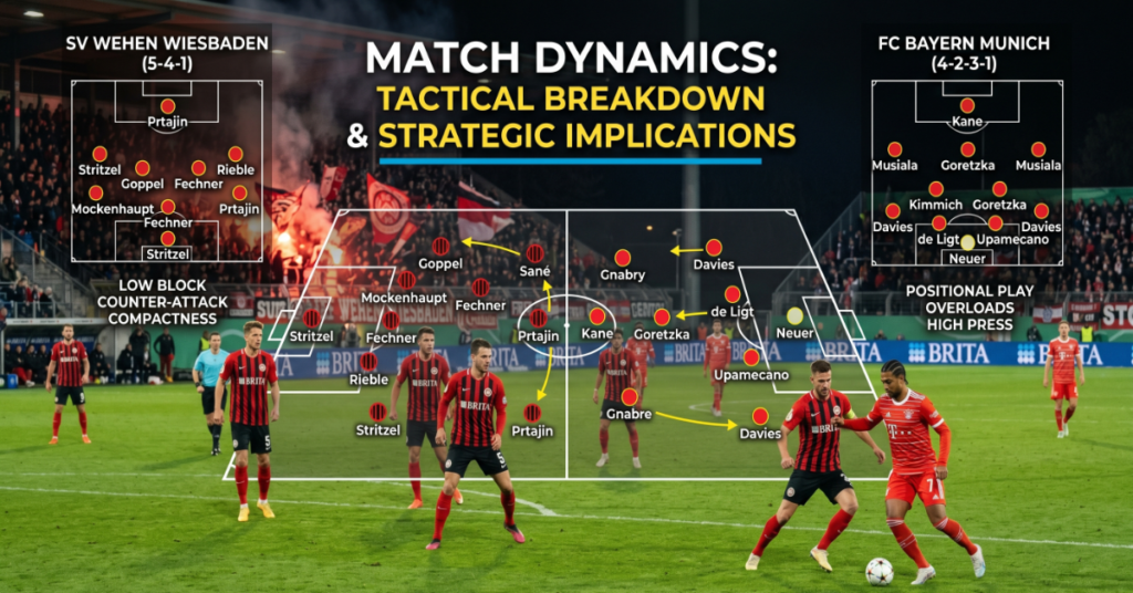SV Wehen Wiesbaden vs Bayern Munich Lineups