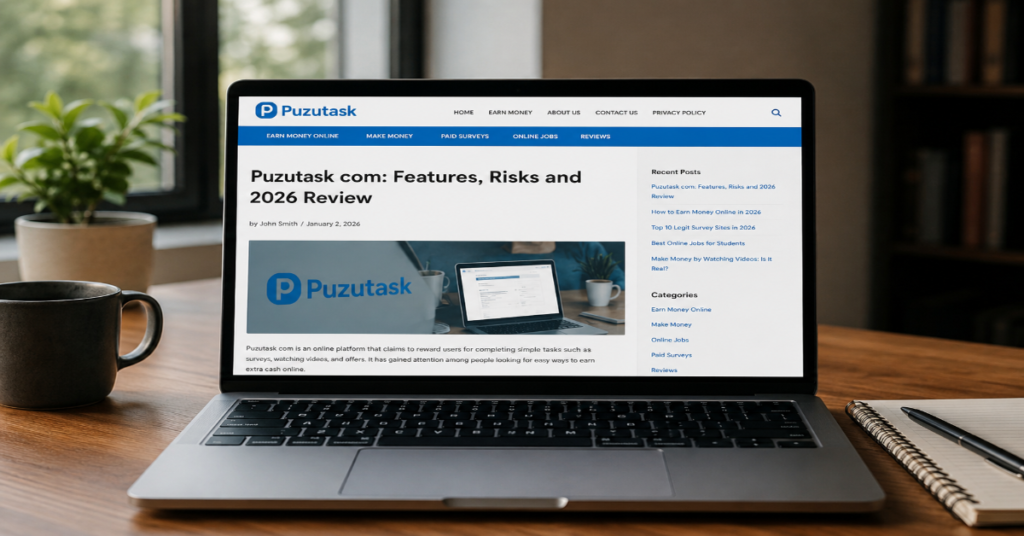 Puzutask com