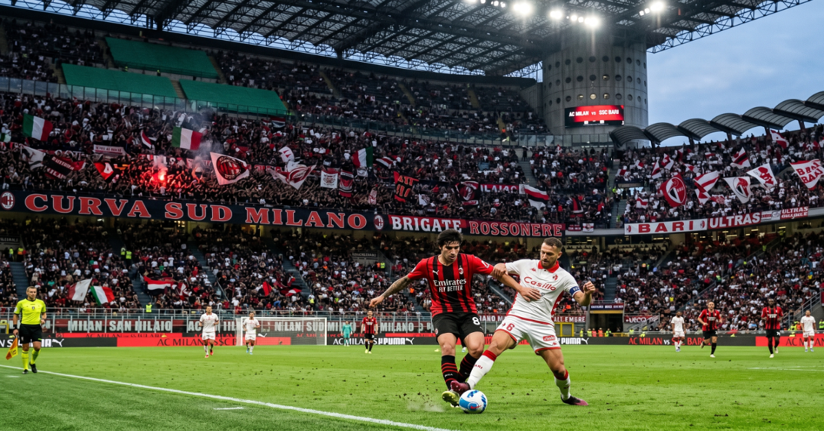 AC Milan vs SSC Bari Timeline