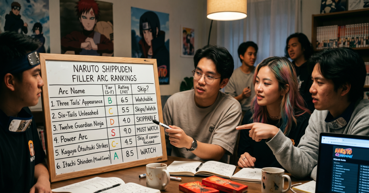 Naruto Shippuden Filler List