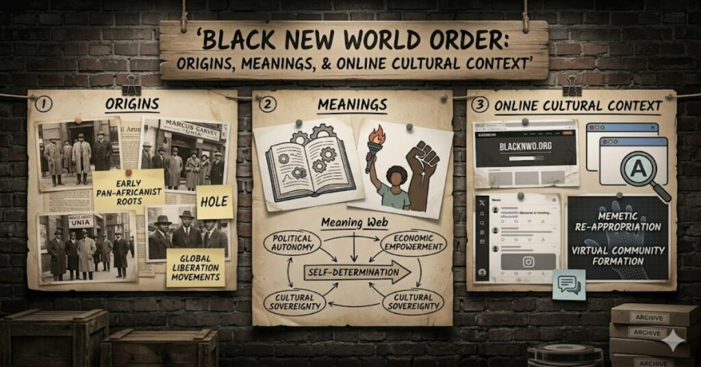 Black New World Order: Origins, Meanings, and Online Cultural Context