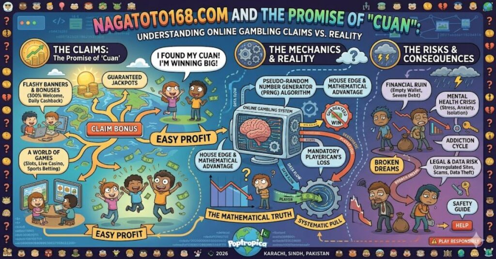 Nagatoto168.com and the Promise of “Cuan”: Understanding Online Gambling Claims and Reality