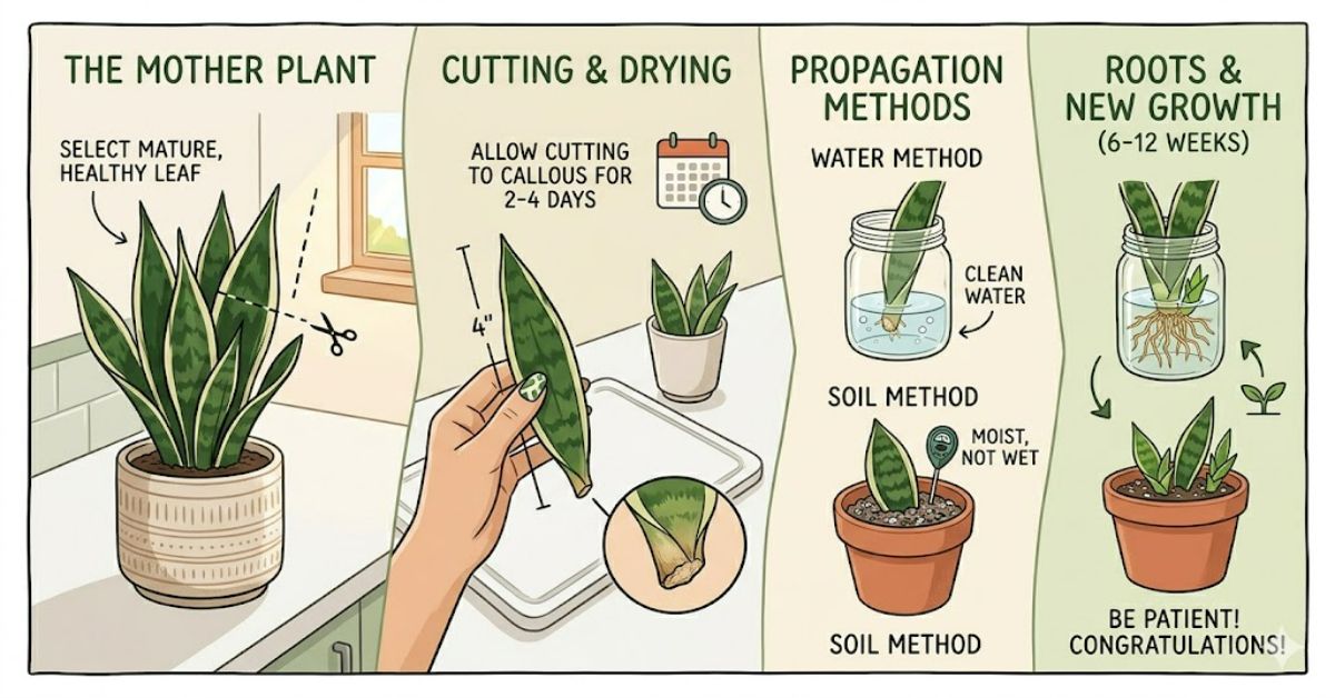 Snake Plant Propagation: The Complete Guide to Growing New Plants Successfully