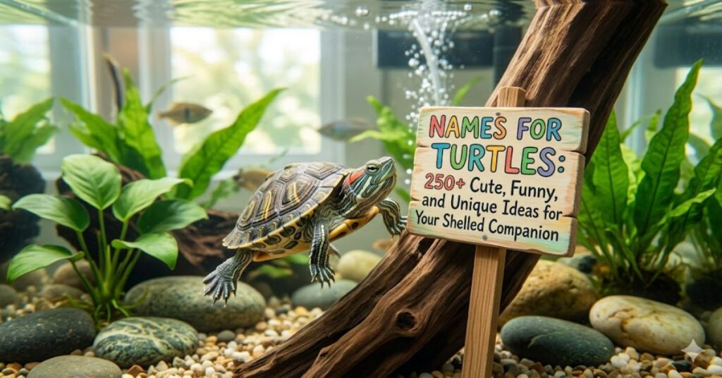 Names for Turtles: 250+ Cute, Funny, and Unique Ideas for Your Shelled Companion