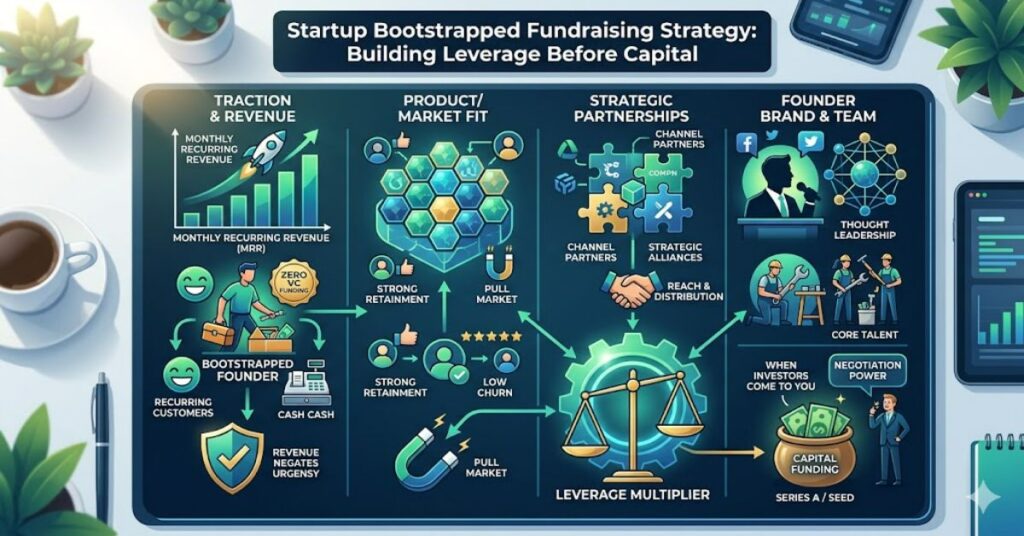 Startup Booted Fundraising Strategy: How Founders Build Leverage Before Raising Capital
