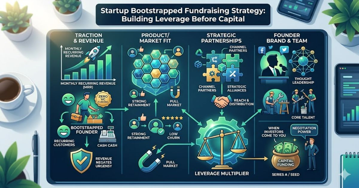 Startup Booted Fundraising Strategy: How Founders Build Leverage Before Raising Capital