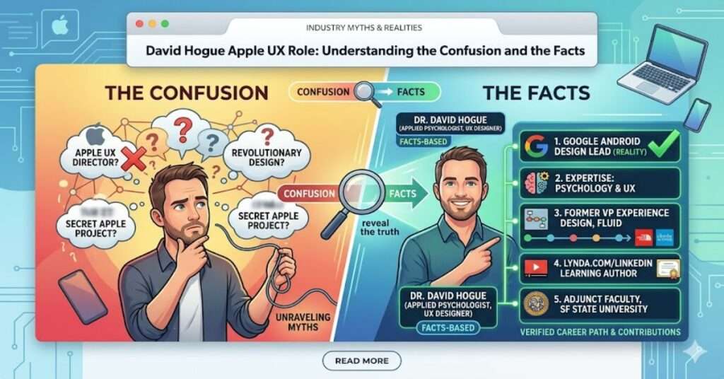David Hogue Apple UX Role: Understanding the Confusion and the Facts