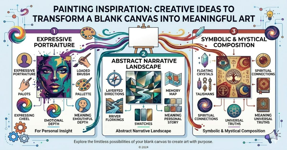 Painting Inspiration: Creative Ideas to Transform a Blank Canvas into Meaningful Art