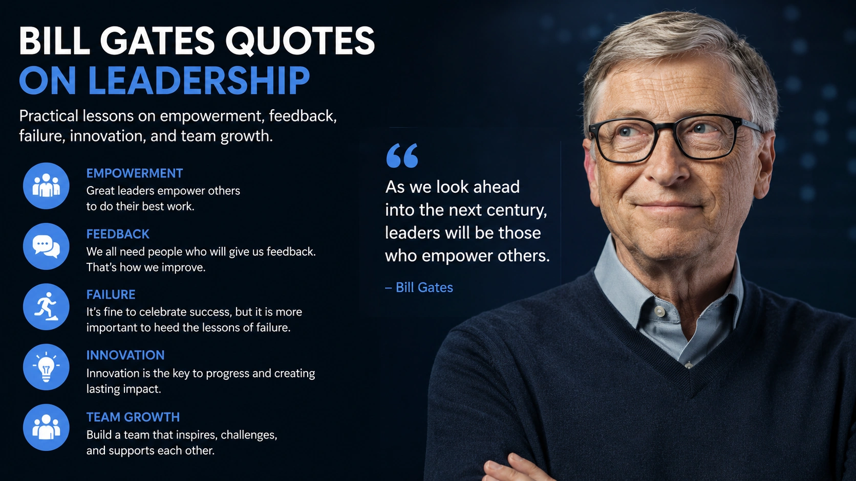 Bill Gates Quotes on Leadership: Practical Lessons for Modern Leaders