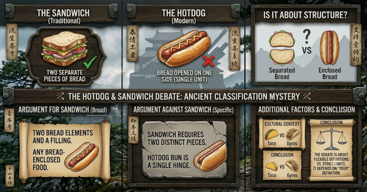 Is a Hotdog a Sandwich? The Definition Debate Explained
