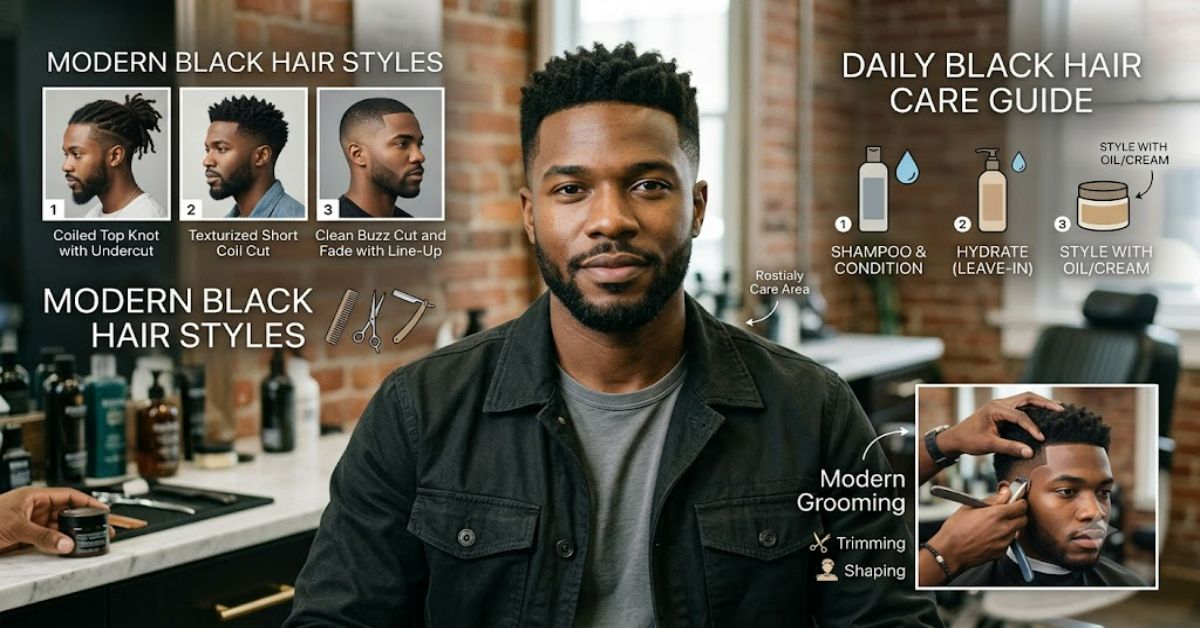 Man Hair Black Styles, Care, and Modern Grooming Guide