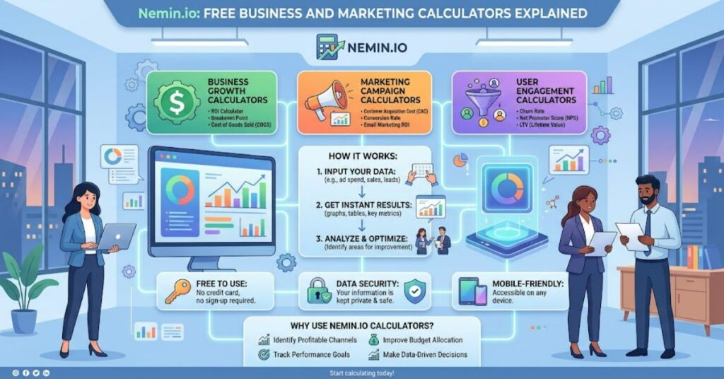 Nemin.io: Free Business and Marketing Calculators Explained