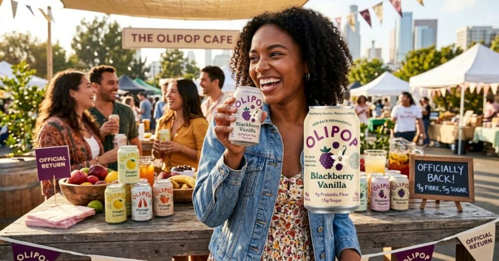 Olipop Blackberry Soda Return: Blackberry Vanilla Is Back for Good