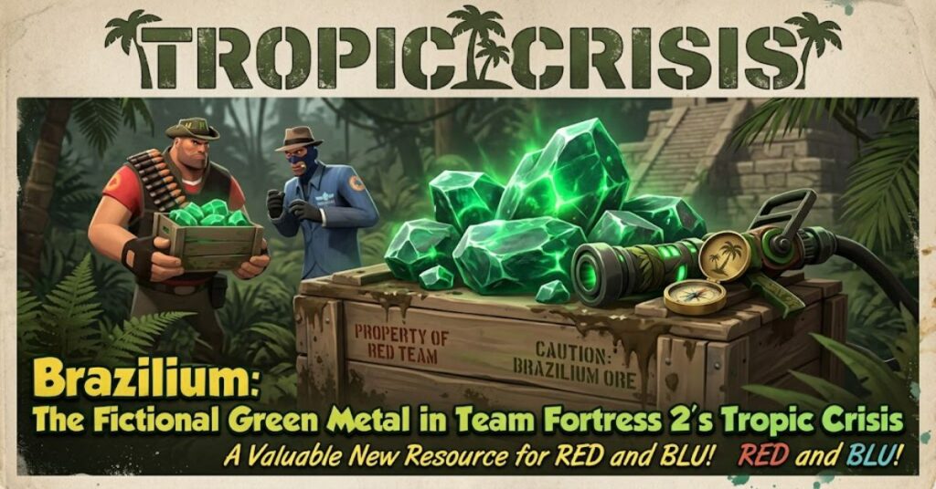 Brazilium: The Fictional Green Metal in Team Fortress 2's Tropic Crisis