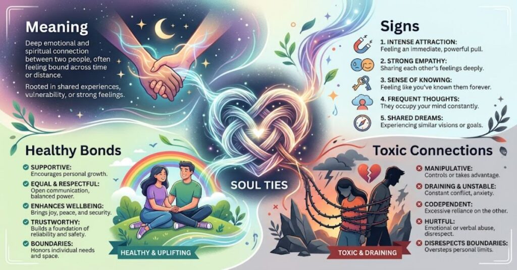 Soul Ties: Meaning, Signs, Healthy Bonds and Toxic Connections