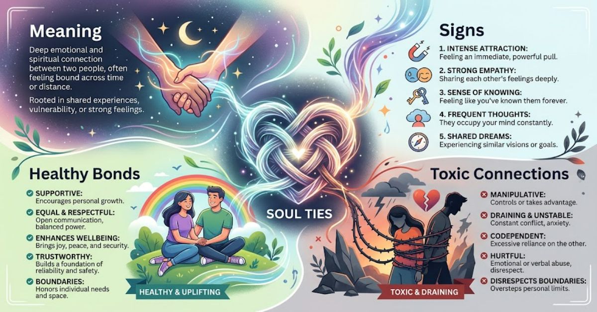 Soul Ties: Meaning, Signs, Healthy Bonds and Toxic Connections