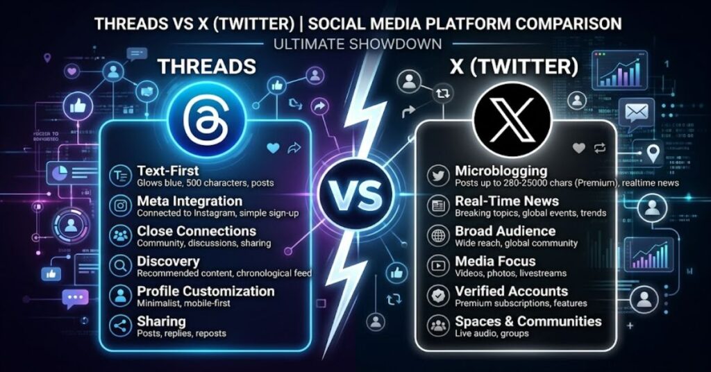 Threads App vs Twitter Comparison: Which Platform Is Better?