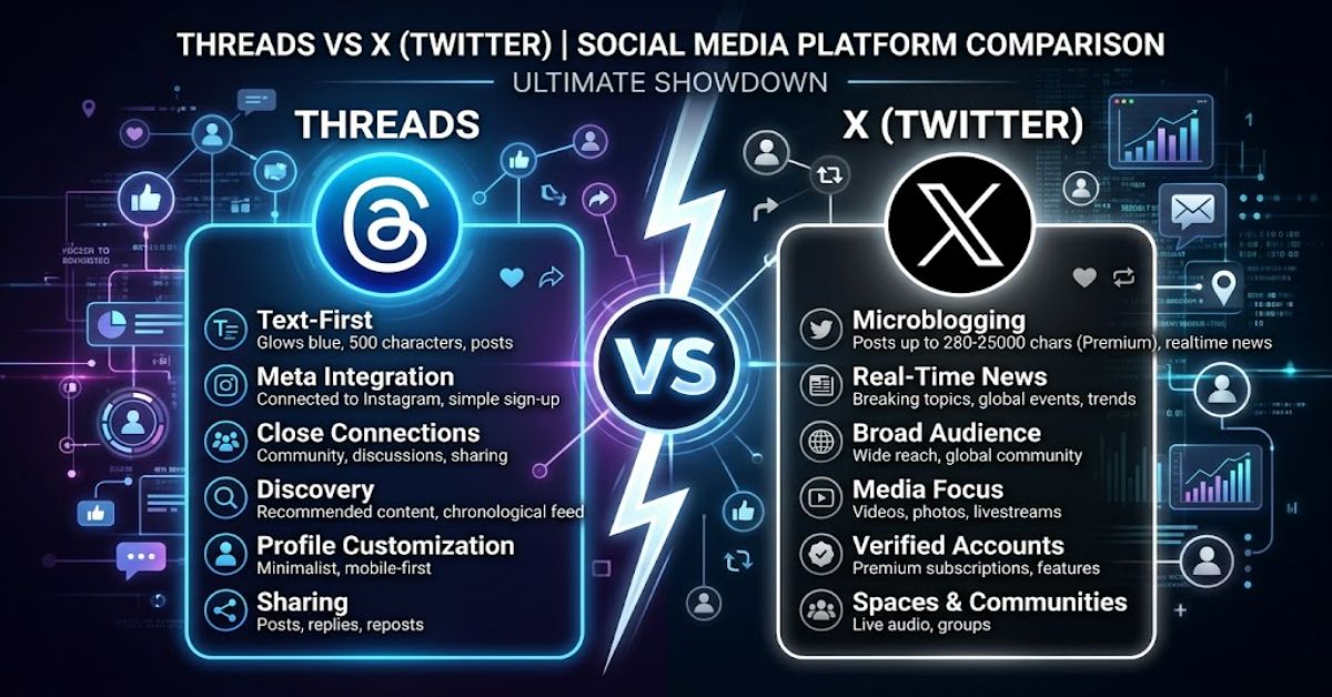 Threads App vs Twitter Comparison: Which Platform Is Better?