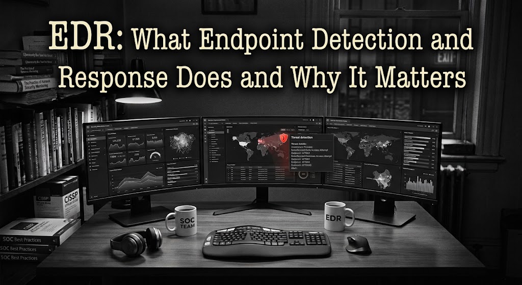 EDR: What Endpoint Detection and Response Does and Why It Matters