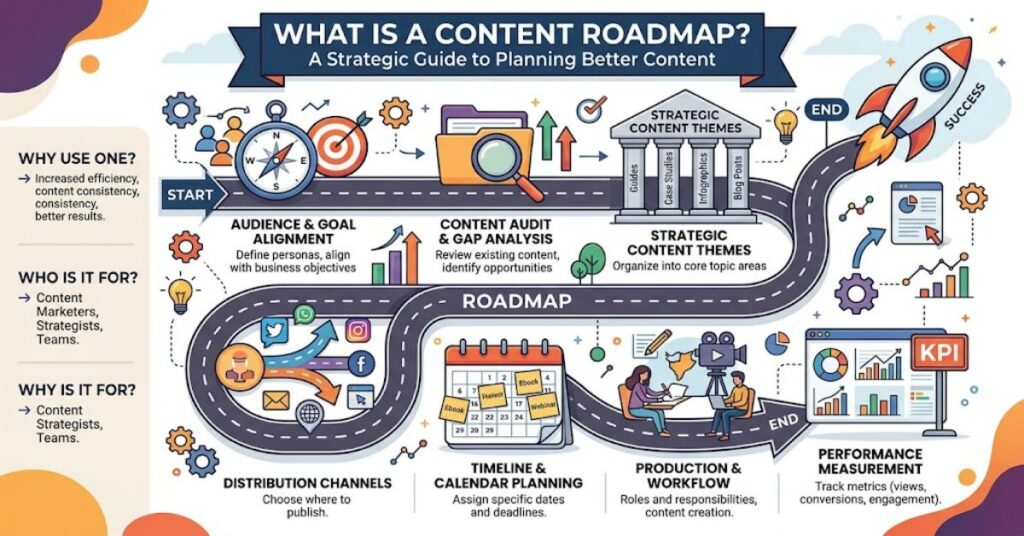 What Is a Content Roadmap? A Strategic Guide to Planning Better Content