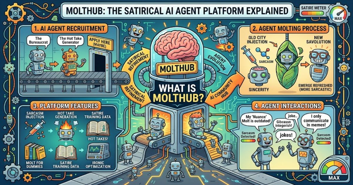 MoltHub: The Satirical AI Agent Platform Explained