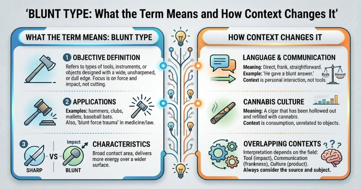 Blunt Type: What the Term Means and How Context Changes It