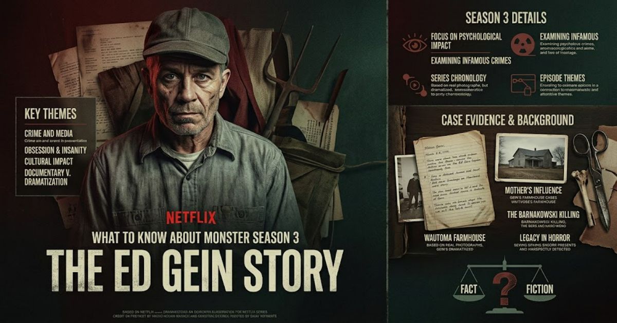 The Ed Gein Story Netflix: What to Know About Monster Season 3