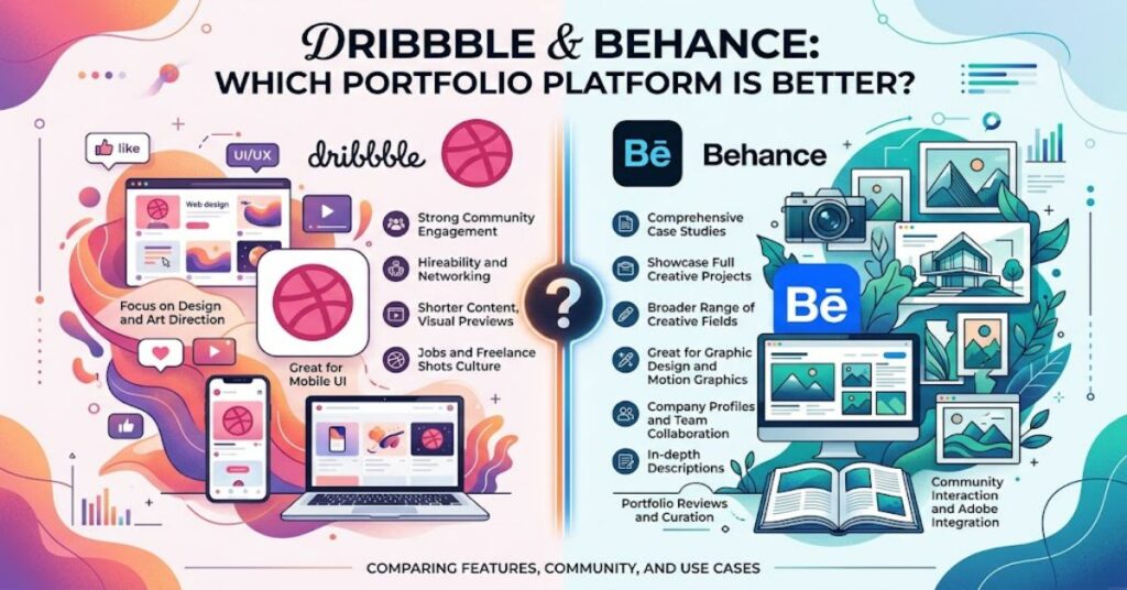 Dribbble & Behance: Which Portfolio Platform Is Better?