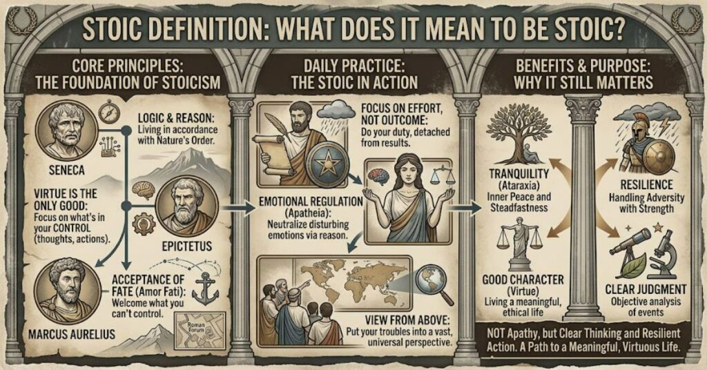 Stoic Definition: What Does It Mean to Be Stoic?