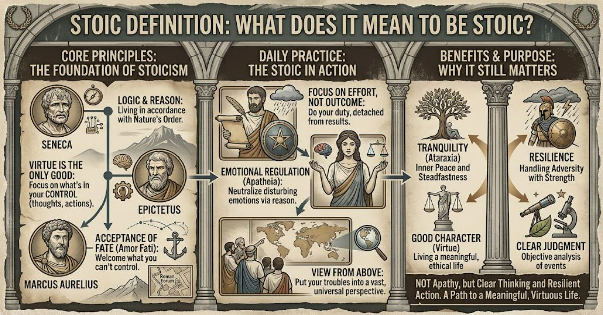 Stoic Definition: What Does It Mean to Be Stoic?